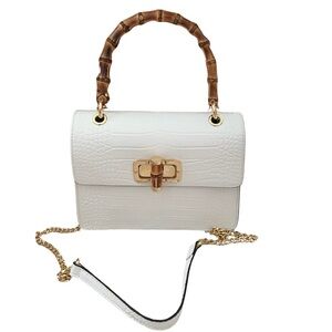 Italian Leather Handbag - unbranded